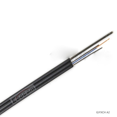 High quality GJYXCH FTTH Drop cable Wire FRP G657 FTTH Drop Fibra Optica 2 4 1 core single mode multi mode lszh jacket