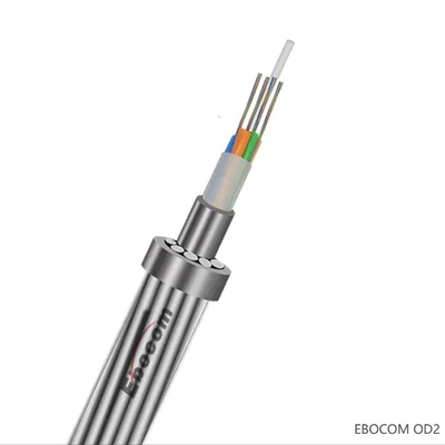 High Tensile OPGW Fiber Optic Cable Aluminium Clad Stainless Steel Tube Armored networking communication