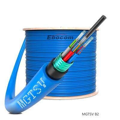 Coal Mine MGTSV Fiber Optical Cable 48 Core Flame Retardant Mining SM aerial directly buried long distance communication