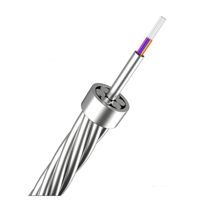 OPGW Optical Fiber Cable SM 24 Core Power System High Voltage ground wire communication construction