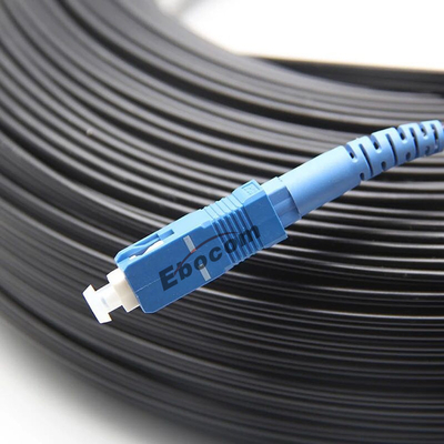 SC/UPC-SC/UPC Ftth Pre-connection drop cable Simplex Outdoor G657A1 50m 100m Patch Cord