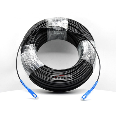 SC/UPC-SC/UPC Ftth Pre-connection drop cable Simplex Outdoor G657A1 50m 100m Patch Cord