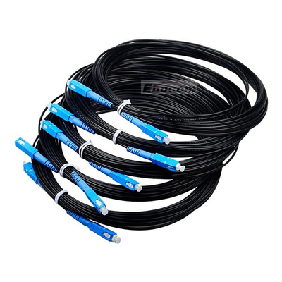SC/UPC-SC/UPC Ftth Pre-connection drop cable Simplex Outdoor G657A1 50m 100m Patch Cord