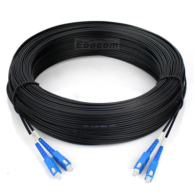SC/UPC-SC/UPC Ftth Pre-connection drop cable Simplex Outdoor G657A1 50m 100m Patch Cord