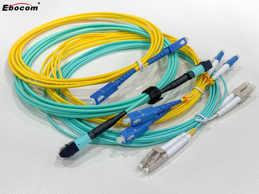SC/UPC-SC/UPC Duplex Multimode Fiber Optic Patch Cord for High-Performance Communication