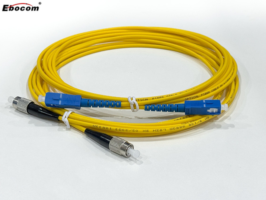 SC/UPC-SC/UPC Duplex Multimode Fiber Optic Patch Cord for High-Performance Communication