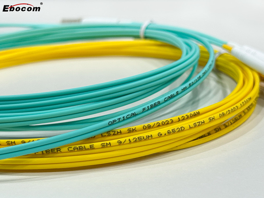 SC/UPC-SC/UPC Duplex Multimode Fiber Optic Patch Cord for High-Performance Communication