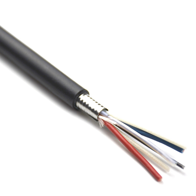 Whosale Outdoor GDTS Armored 4 Core Fiber Optical Power Composite Cable For Low Voltage Transmission System