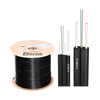 FTTH Drop cable gjyxch de soporte automático g652S G657A1 para el proyecto de Internet en interiores y exteriores