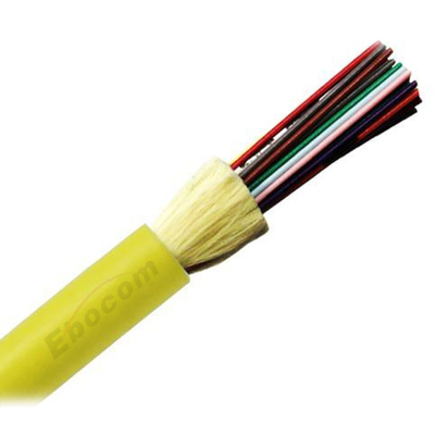 GJFJH Cables de fibra óptica para interiores Tight Buffer 2 4 12 24 núcleo SM MM OM1 OM2 para redes