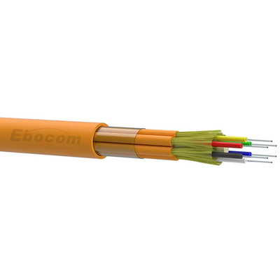 Cable de fibra óptica para interiores gjfjv 90μm Buffer estrecho 2 4 12 24 Core SM MM G652D redes