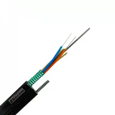 Cable de fibra óptica para exteriores autoportante GYTC8S de alta calidad de 4 a 144 núcleos para instalación de red de larga distancia