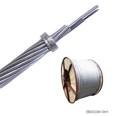 Cables ópticos de fibra óptica de cable de tierra aéreo OPGW de 12 24 48 núcleos