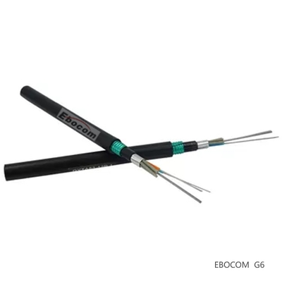 GYTY53 Cable de fibra óptica para exteriores 2 12 24 36 48 núcleo Sistema de cableado de colocación fijada