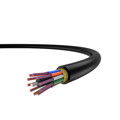 Cable de fibra óptica blindada para exteriores con miembro de resistencia de FRP para larga distancia