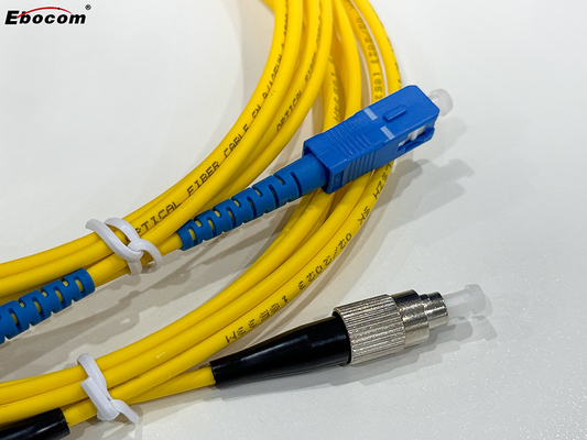 SC/UPC-SC/UPC Duplex Multimode Fiber Optic Patch Cord for High-Performance Communication