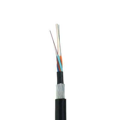Cable Óptico Exterior GYTA 6 Hilos G652D con Cinta de Aluminio Blindada y Cubierta de PE Adecuado para Instalación en Ductos y Enterrado Directo