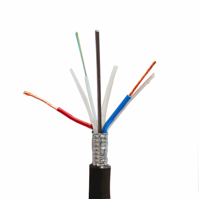 Whosale Outdoor GDTS Armored 4 Core Fiber Optical Power Composite Cable For Low Voltage Transmission System