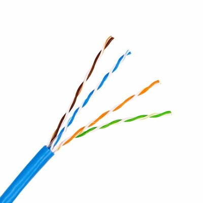 CAT5E CAT6 Cable de red UTP 24AWG Conductor de cobre para la transmisión de datos por puertos Ethernet