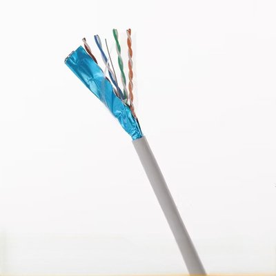 Cat6a UTP Cable Ethernet 4 Cables de pareja 0,48 0,5 0,52 Conductor de cobre de 1000 pies para redes