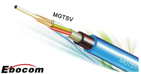 Cable retardante de llama MGTSV SM MM 12 24 48 96 Núcleos para aplicaciones en minas de conductos