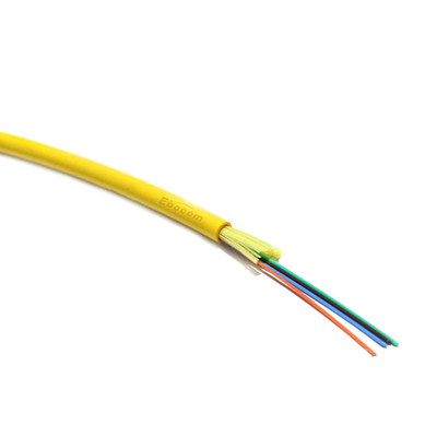 Cable de fibra óptica interior GJFJH G657A de 2 núcleos, cubierta LSZH, fácil de ramificar, para cableado de edificios y redes FTTH