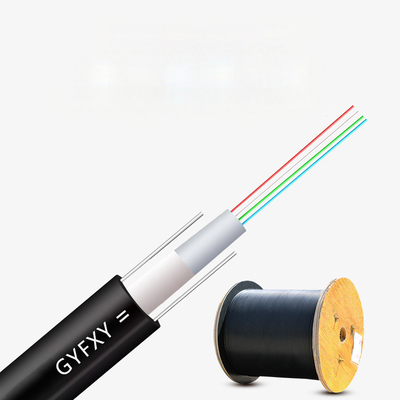 GYFXTY Uni-tubo Todo el cable de goteo dieléctrico Cables de FRP Cables de fibra óptica Uni-tubo