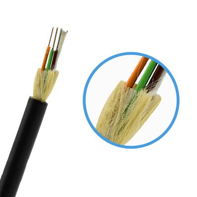 Cable de fibra óptica autoportante dieléctrico 48 96 núcleos, tramo de 100 m, SJ para construcción de redes