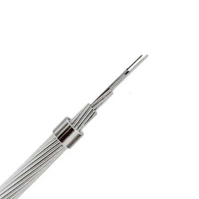 Cable de fibra óptica OPGW para cable de tierra de 24 núcleos, tubo holgado central para torres aéreas de 220KV, comunicación