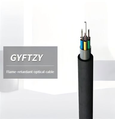GYFTZY Cable de Fibra Óptica de 48 Hilos, Monomodo, Tubo Holgado, Elemento de Resistencia No Metálico