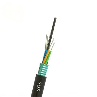 48 Núcleo GYTS de cable de fibra óptica Norma industrial para columnas vertebrales de alta densidad