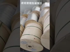 Cables de fibra óptica de embalaje